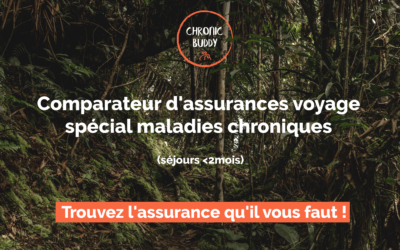 Comparateur assurance voyage maladie chronique